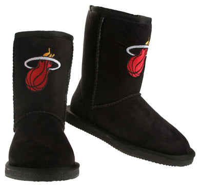 Cuce Shoes NBA Women's Miami Heat The Ultimate Fan Boots Boot - Black