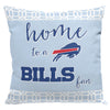 Northwest NFL Buffalo Bills Sweet Home Fan 2 Piece Throw Pillow Cover, 18x18