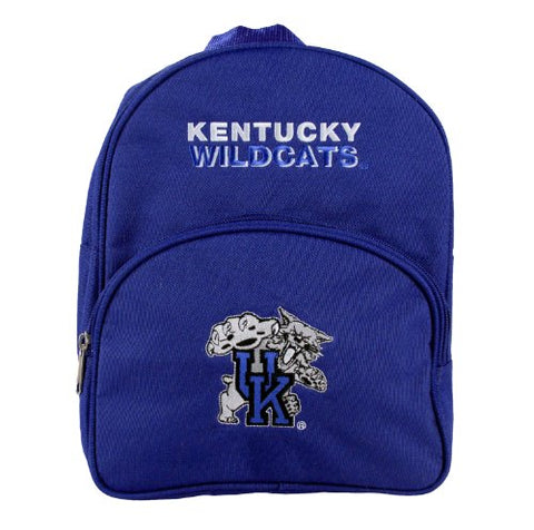 Kentucky Wildcats NCAA Kids Big Cat Logo Mini Backpack, Blue