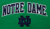 NCAA Men's Notre Dame Fighting Irish Logo Pullover Fleece Crew Sweatshirt