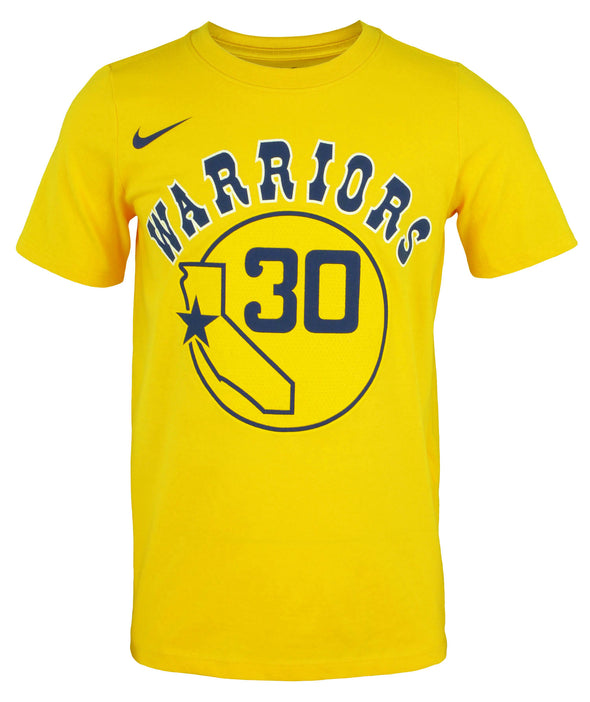 Nike NBA Youth Golden State Warriors Stephen Curry #30 Hardwood Classics Dry Fit Tee