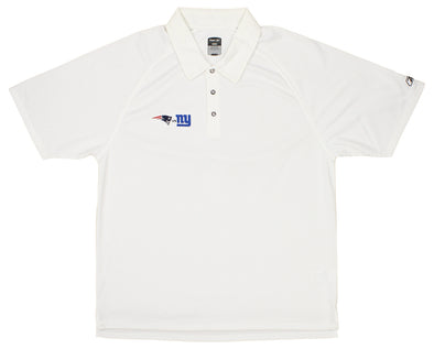 Reebok NFL Men's New England Patriots vs. New York Giants Performance Polo, White