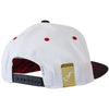 Flat Fitty Finally Famous Snapback Cap Hat - Black and White