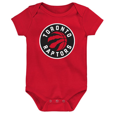 Outerstuff NBA Newborn (0-9M) Toronto Raptors Primary Logo Creeper