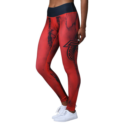 Forever Collectibles NFL Women's Atlanta Falcons Marble Wordmark Leggings