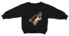 Reebok NHL Kids Arizona Coyotes Prime Fleece Pullover Sweatshirt, Black