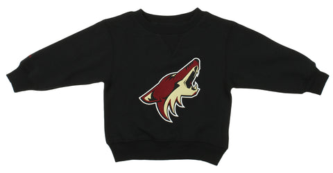 Reebok NHL Kids Arizona Coyotes Prime Fleece Pullover Sweatshirt, Black