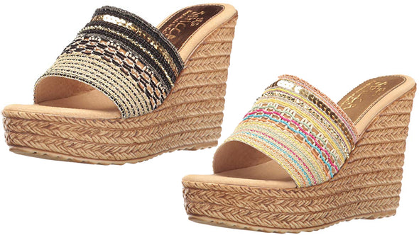 Sbicca Women's Source Wedge Sandal, 2 Color Options