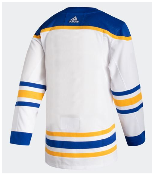Adidas NHL Men's Buffalo Sabres 2021 Road Pro Hocket Jersey, White