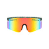 FOCO X Zubaz NFL Collab 90s Retro Swag Sunglasses, Miami Dolphins