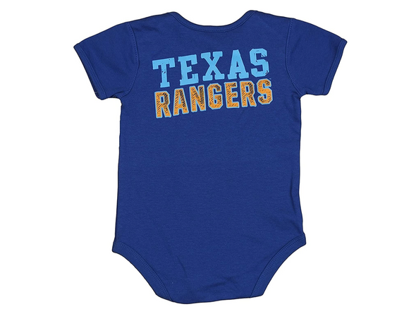 Outerstuff MLB Texas Rangers Infant Team Creeper, Blue