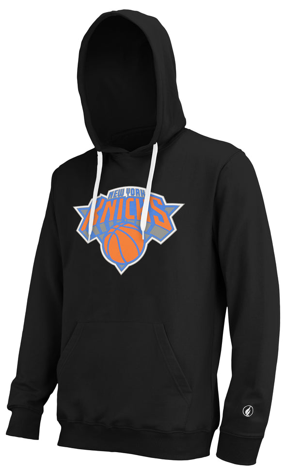 FISLL NBA Men's New York Knicks Team Color Premium Fleece Hoodie