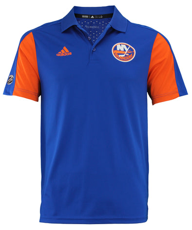 Adidas NHL Men's New York Islanders 2017 Authentic Game Day Polo Shirt