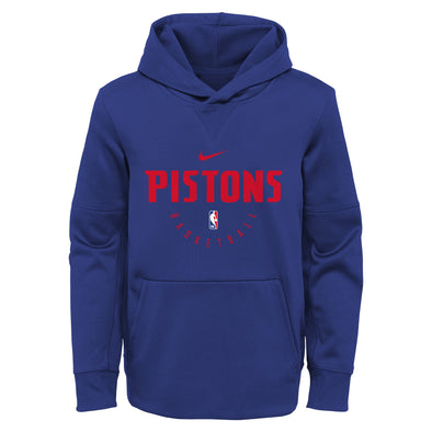 Nike NBA Basketball Youth Detroit Pistons Spotlight Pullover Hoodie