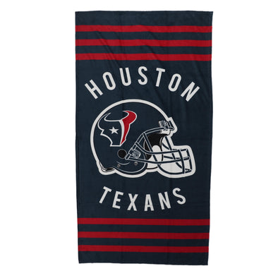 Northwest NFL Houston Texans "Stripes" Beach Towel, 30" x 60"