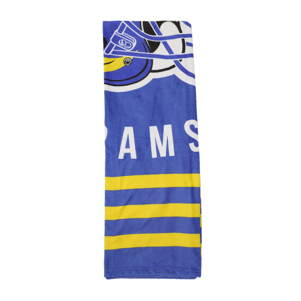 Northwest NFL Los Angeles Rams "Stripes" Beach Towel, 30" x 60"