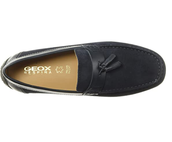 GEOX Men's U Moner A Driving Moccasin Loafers, Color Options
