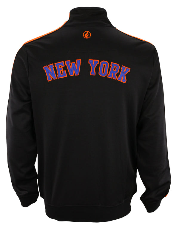 FISLL NBA Basketball Men's New York Knicks Milano Interlock Full Zip Jacket