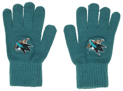 Reebok NHL Youth Boys San Francisco Sharks Boys Gloves, One Size