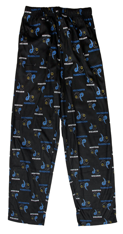 NBA Basketball Youth Washington Wizards Lounge Pajama Pants - Black