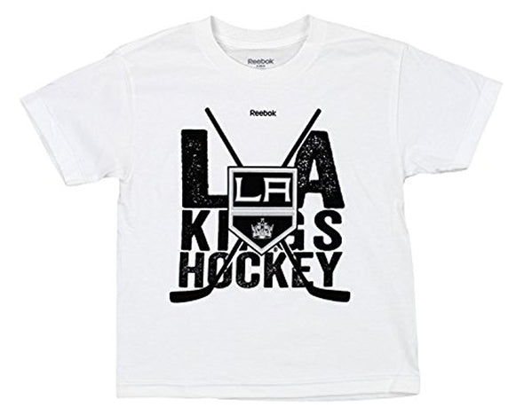 Reebok NHL Youth Los Angeles Kings "Cross Sticks" Short Sleeve Graphic Tee