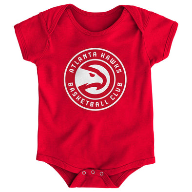 Outerstuff NBA Infant (12M-24M) Atlanta Hawks Primary Logo Creeper