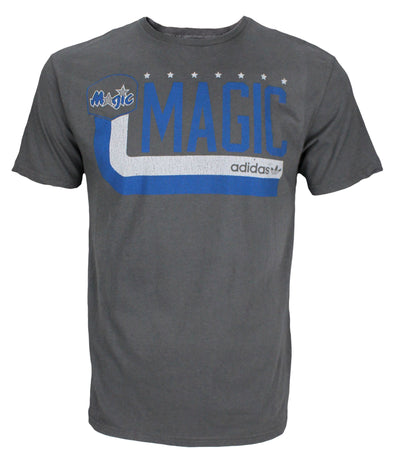 Adidas NBA Basketball Men's Orlando Magic Short Sleeve Storm Tee T-Shirt I Grey