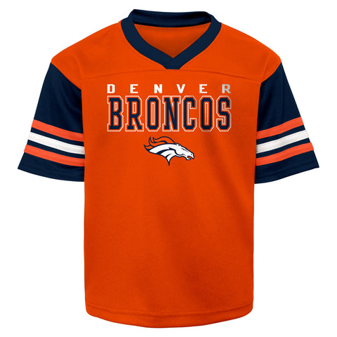 Outerstuff NFL Youth Boys Denver Broncos Team Logo Knit Top Jersey