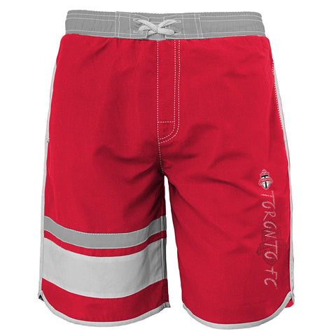 Outerstuff MLS Youth Toronto FC Color Block Swim Trunks