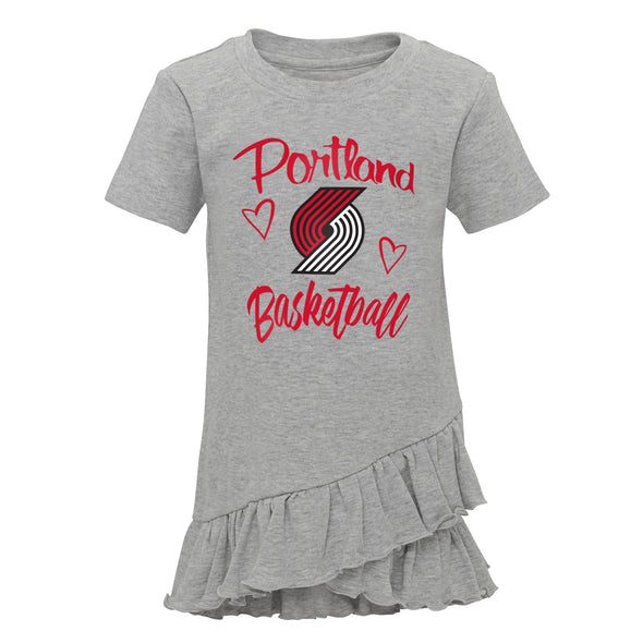 Outerstuff NBA Little Girls Portland Trail Blazers Claim to Fame Ruffle Dress