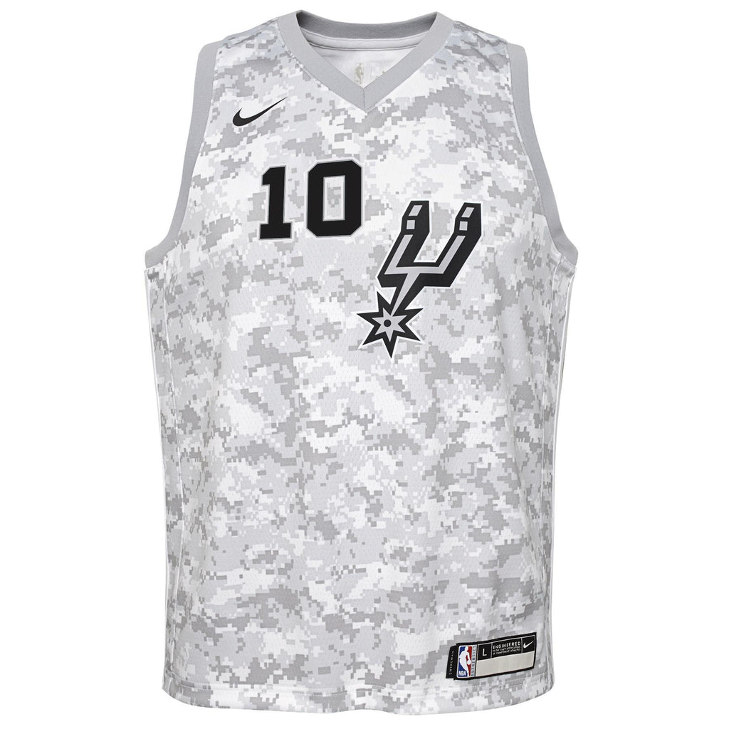 NBA, Shirts & Tops, Demar Derozan San Antonio Spurs Basketball Jersey  Black Youth Medium Nba