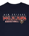 Outerstuff NBA Youth Boys New Orleans Pelicans Stretchy Long Sleeve Tee