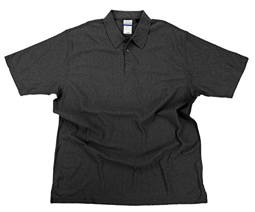 Reebok Men's Short Sleeve Collared Polo Shirt, Dark Navy