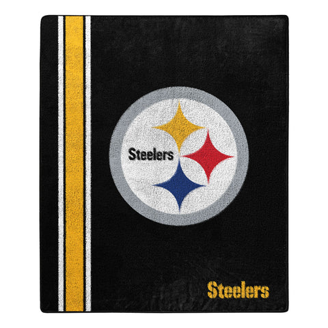Northwest NFL Pittsburgh Steelers Sherpa Throw Blanket