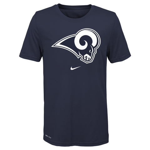 Nike NFL Youth Boys Los Angeles Rams Essential Logo T-Shirt
