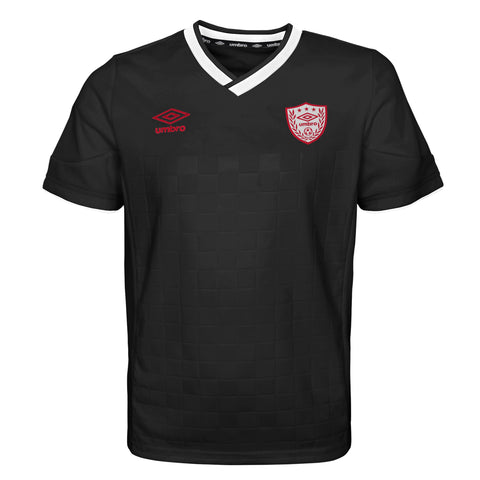 Umbro Youth Boys Short Sleeve V-Neck Checkerboard Jersey, Color Options