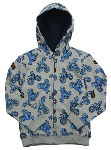 Paul Frank Infants Boys Julius Motocross Hooded Zip Up Sweatshirt Hoodie