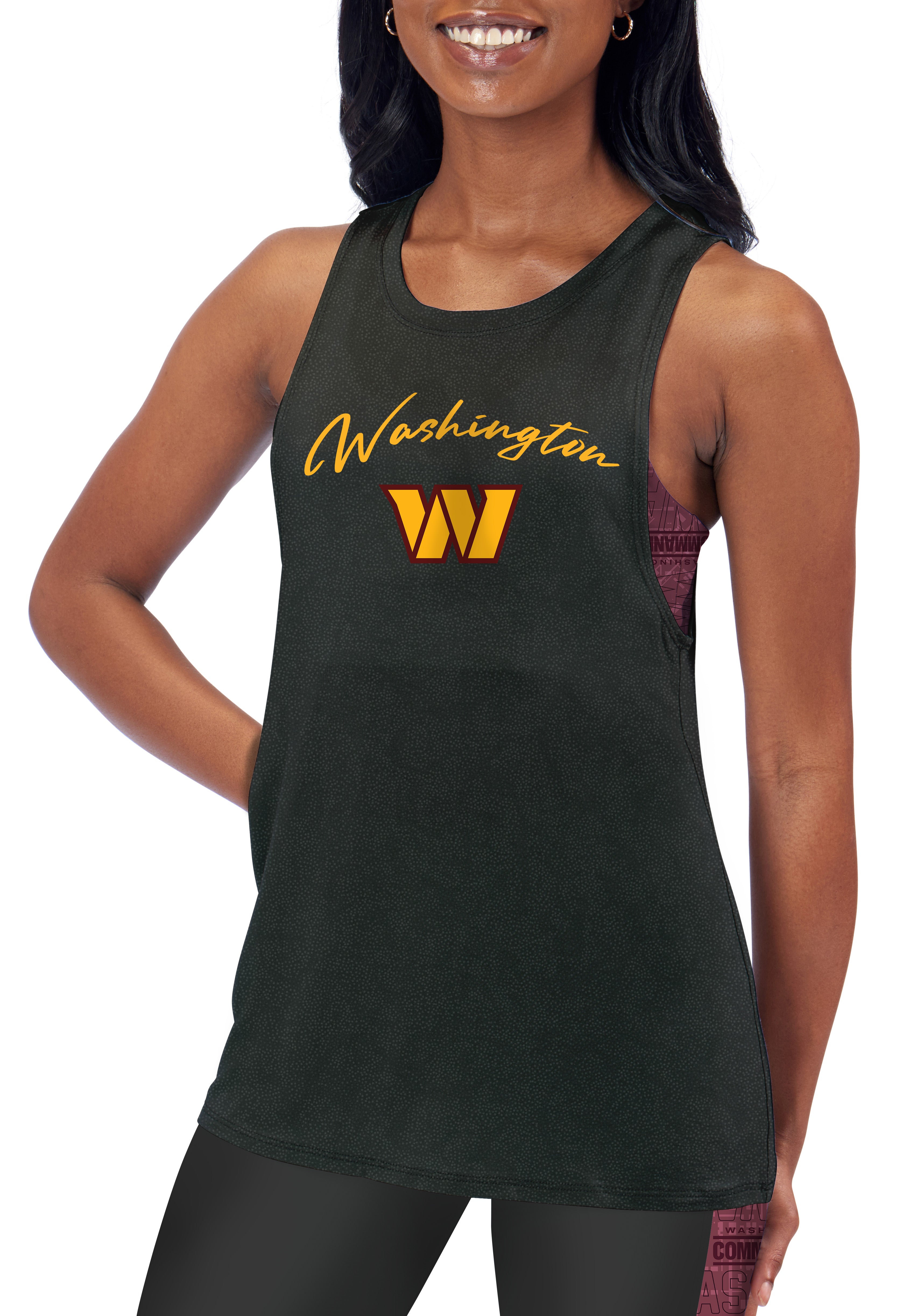 Certo by Northwest NFL Women's Washington Commanders Outline Tank Top