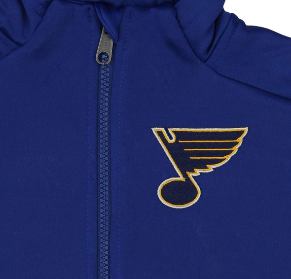 Outerstuff NHL Youth/Kids St. Louis Blues Performance Full Zip Hoodie