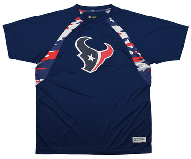Zubaz NFL Men's Houston Texans Camo Solid T-Shirt