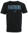 Zubaz NFL Men's Carolina Panthers Short Sleeve Zeb Graphic T-Shirt