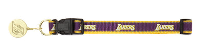 Sporty K9 NBA Los Angeles Lakers Reflective Dog Collar