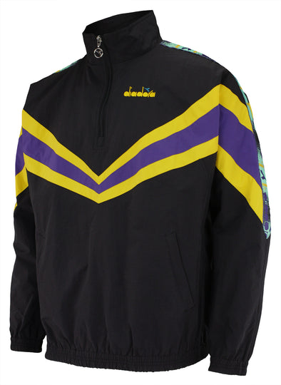 Diadora Men's Half Zip MVB Pullover Jacket, Color Options