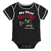 Outerstuff NFL Infant Atlanta Falcons "My First" 3-Pack Creeper Set