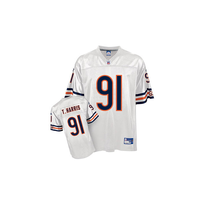 Reebok NFL Men's Chicago Bears Tommie Harris #91 Replica Jersey