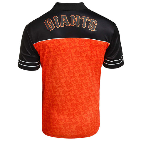 FOCO MLB Men's San Francisco Giants Raglan Skyline Polo