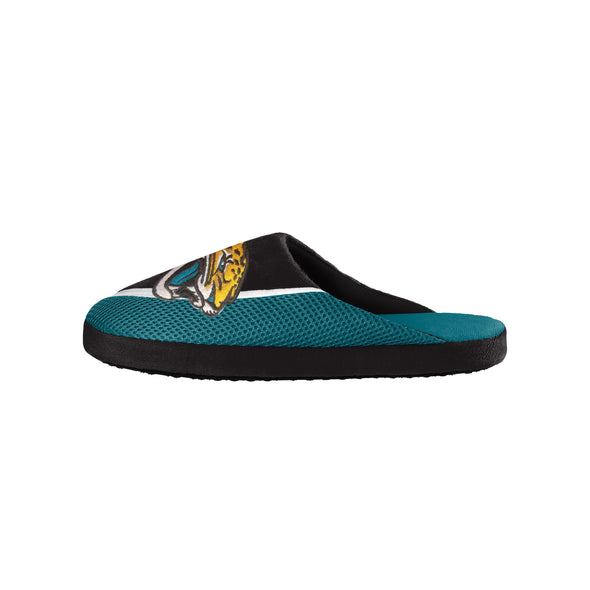 FOCO NFL Men's NFL Jacksonville Jaguars 2022 Big Logo Color Edge Slippers