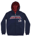 Reebok NHL Youth Colorado Avalanche Stated Full-zip Hoodie, Navy