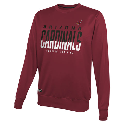 Outerstuff NFL Men's Arizona Cardinals Pro Style Performance Fleece Sweater