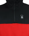 Spyder Men's Ray 1/4 Zip Pullover Hoodie, Color Options